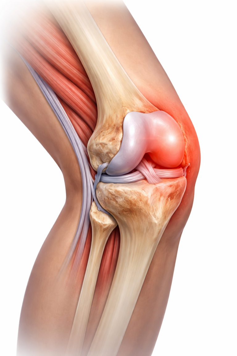 Ból kolana – przyczyny, objawy i  fizjoterapia